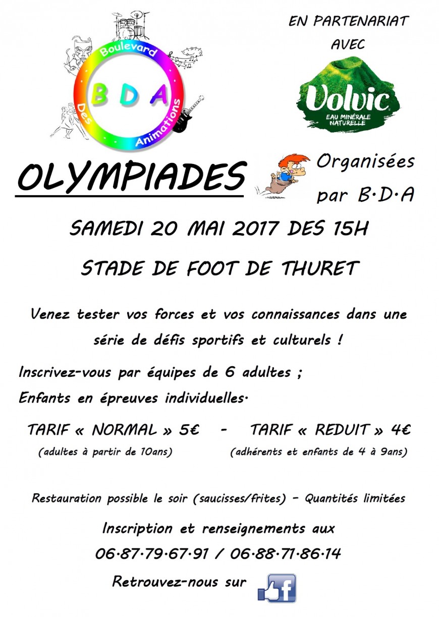 Olympiades à Thuret Olympiades à Thuret