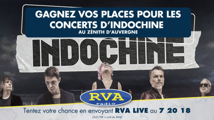 Gagnez vos places pour le concert d'Indochine !