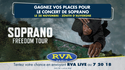 Gagnez vos places pour le concert de Soprano !