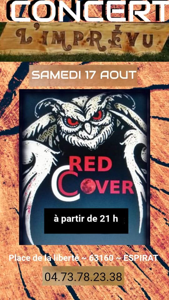 Espirat - concert de rock avec le Groupe : RED COVER Espirat - concert de rock avec le Groupe : RED COVER