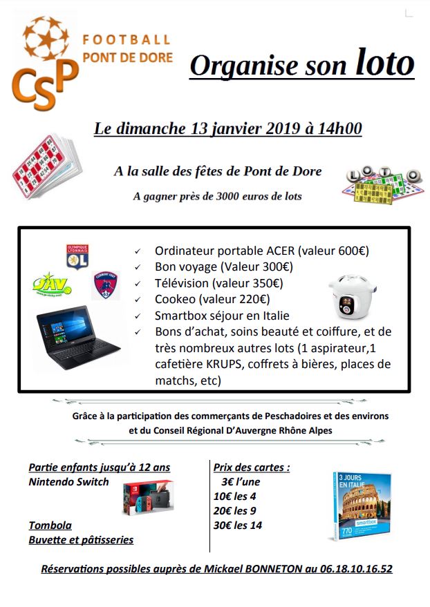 Pont-de-Dore: Loto Pont-de-Dore: Loto