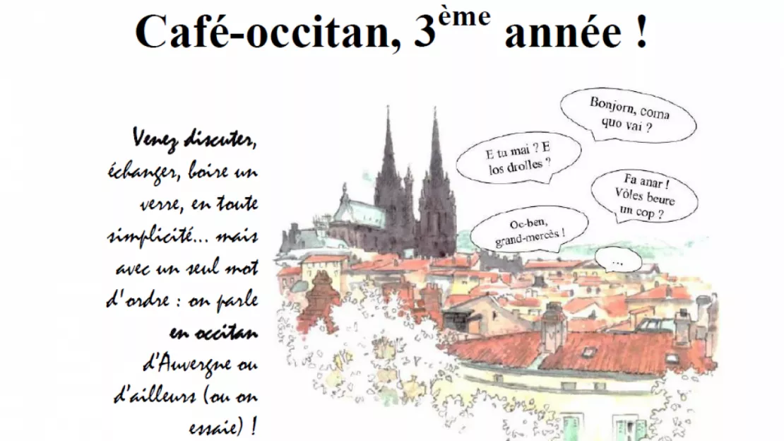 Clermont-Ferrand : Café-occitan, 3ème année !