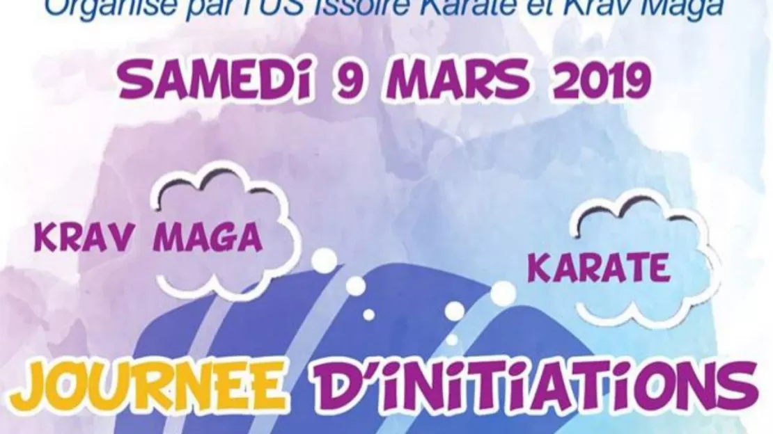 Issoire : Journée d'initiation karate , box , krav maga