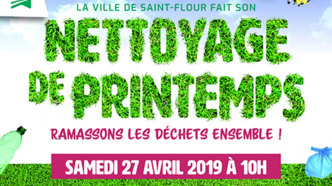 Saint-Flour  : Nettoyage de printemps