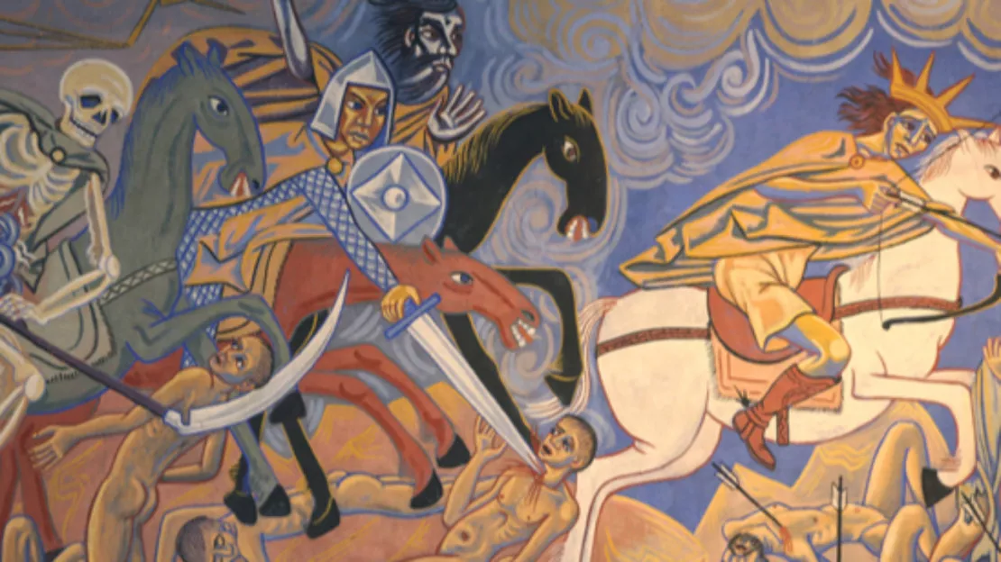 Chatel-guyon :  Visite des fresques de l’église Sainte-Anne