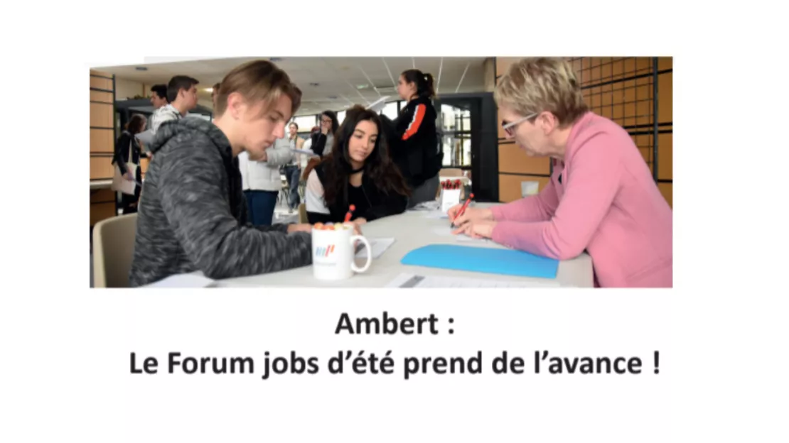 Ambert - Forum jobs d'été