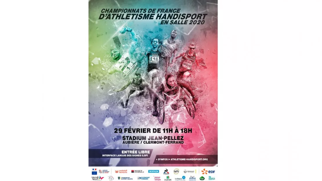 Aubière - Les Championnats de France d’athlétisme Handisport en salle