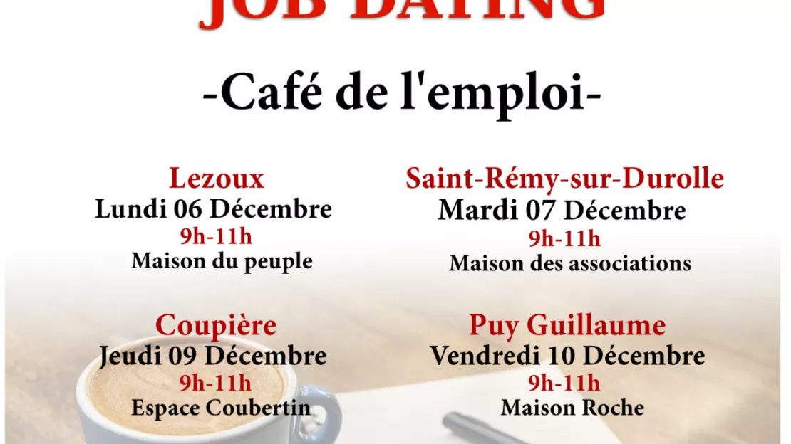 Job Dating - Café de l'emploi