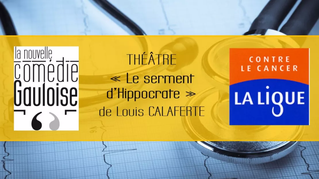 Théâtre; "Le serment d'Hippocrate", salle Boris Vian à Clermont-FD