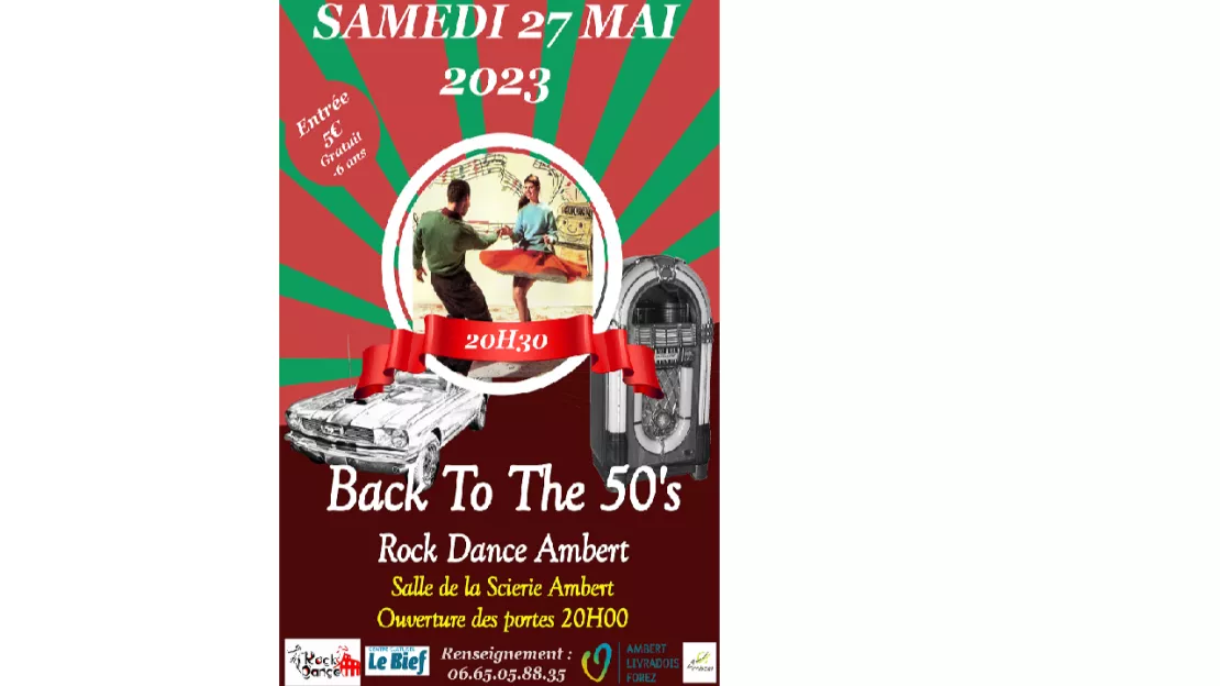 BACK TO THE 50's AVEC ROCK DANCE AMBERT