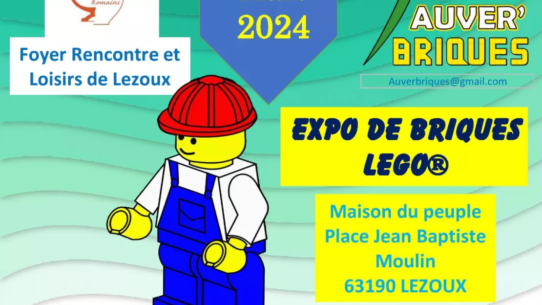 Exposition de constructions en briques Lego - Lezoux