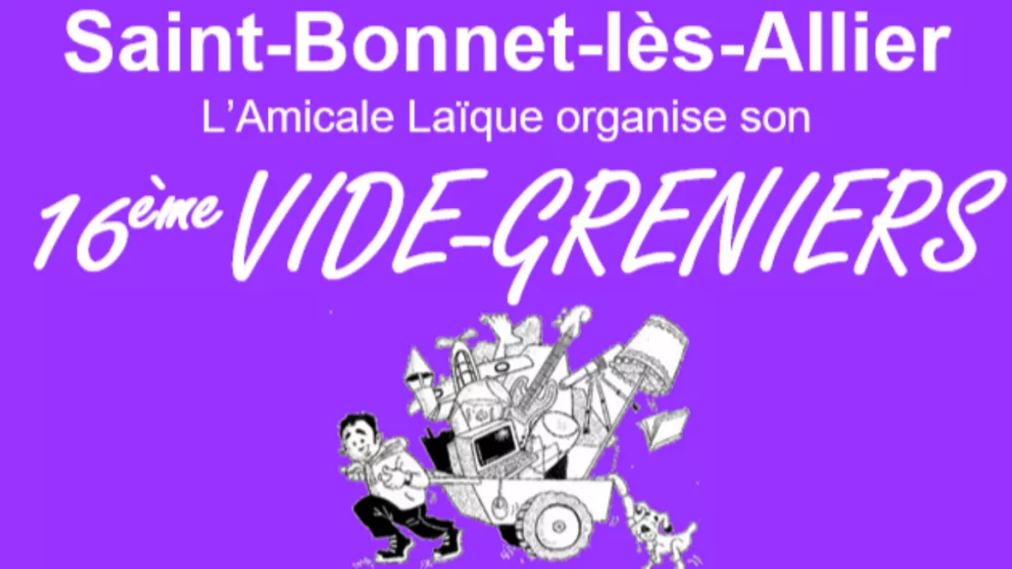 16ème vide-greniers Saint-Bonnet-lès-Allier