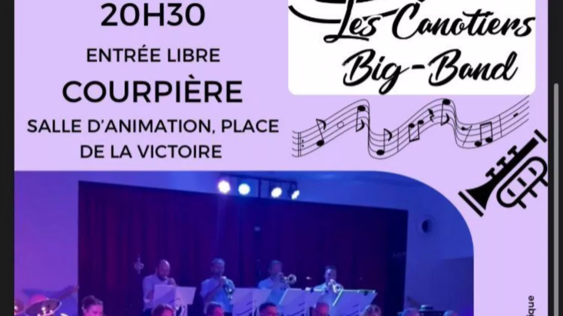 Concert Big Band Les Canotiers - Courpière Concert Big Band Les Canotiers - Courpière