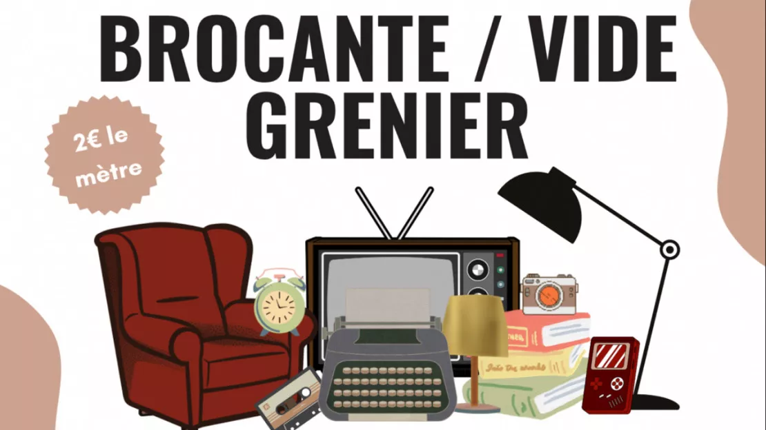 Brocante/Vide grenier - Saint-Clément-de-Régnat Brocante/Vide grenier - Saint-Clément-de-Régnat