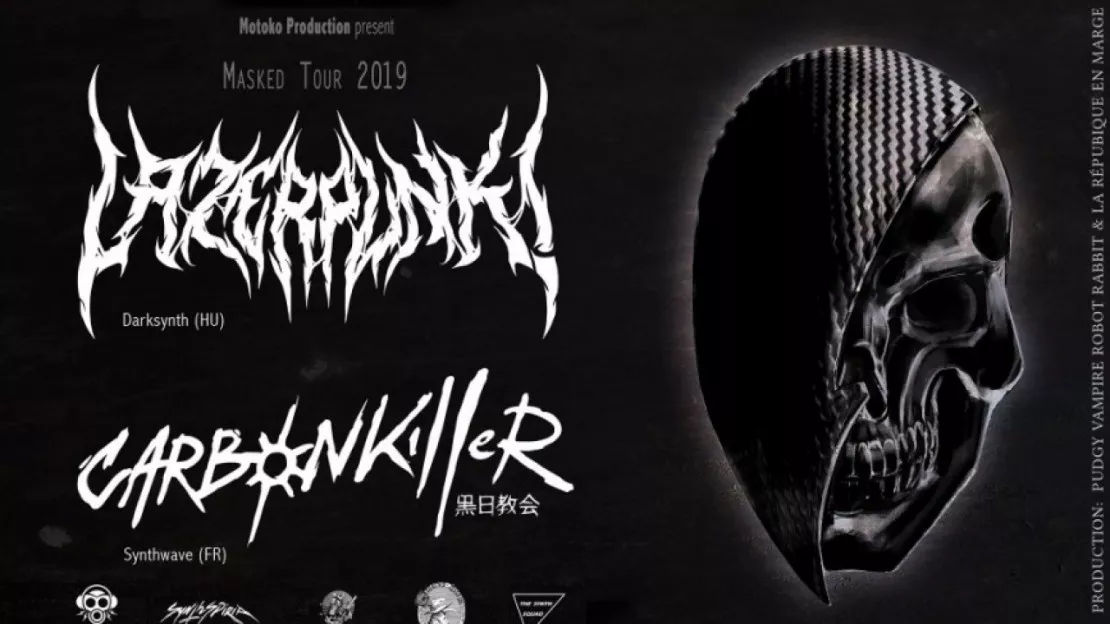 Thiers : Carbon Killer + Lazerpunk : concert Darksynth