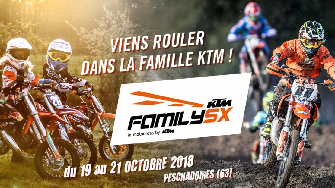 Peschadoires : Motocross KTM FAMILY SX