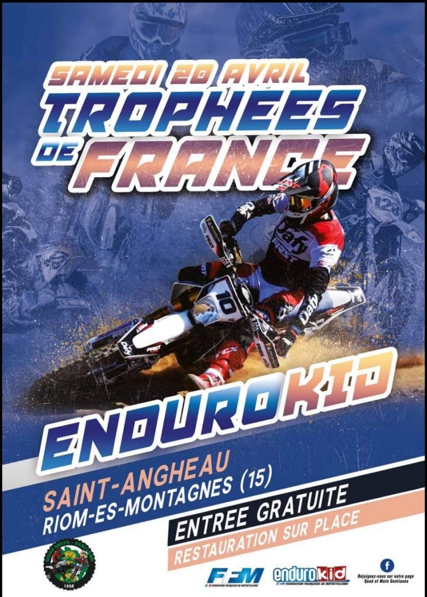 Trophée de France Enduro kid Trophée de France Enduro kid