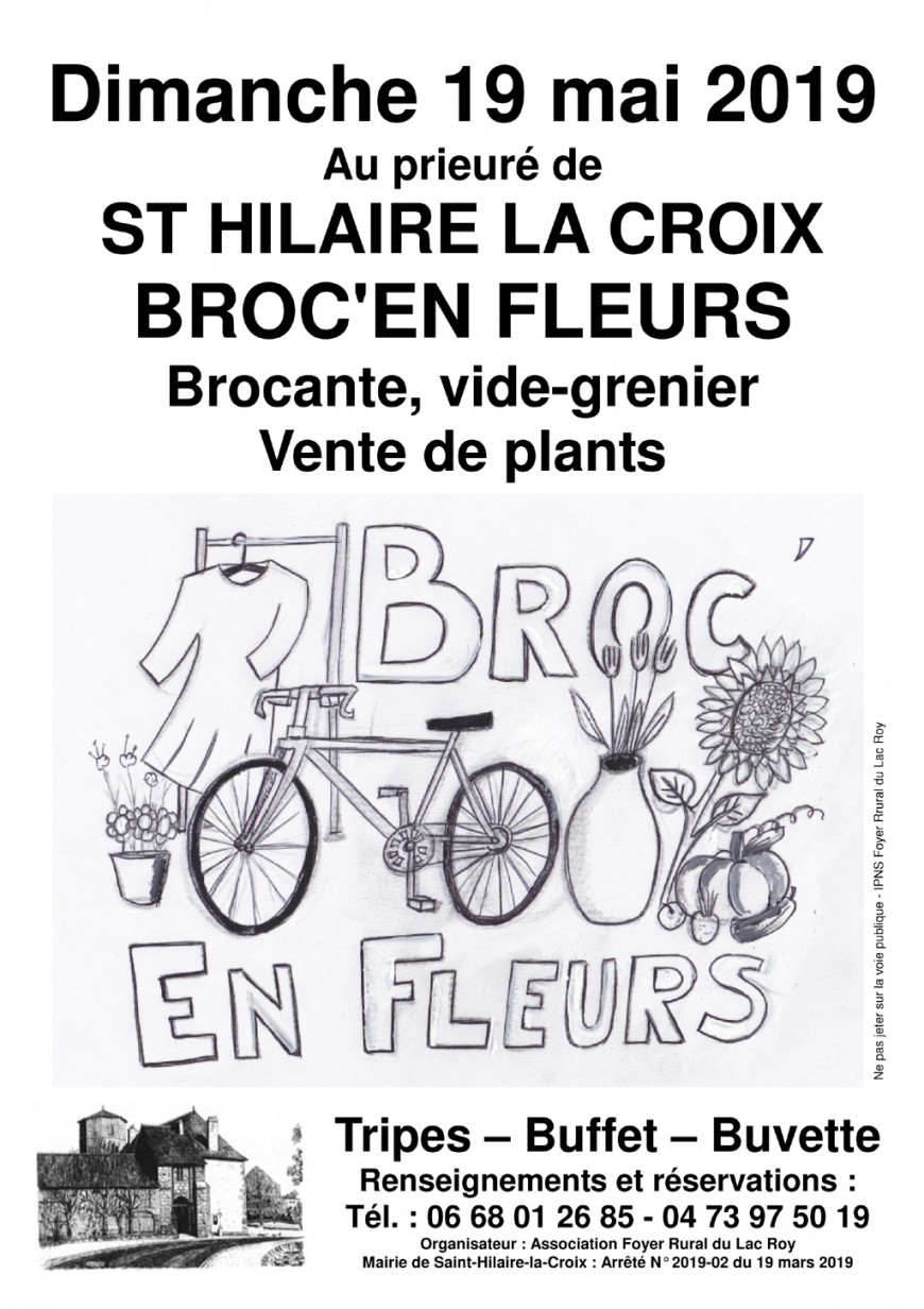 Saint Hilaire de la croix : Broc'en Fleurs Saint Hilaire de la croix : Broc'en Fleurs