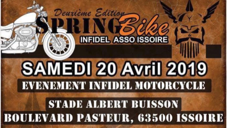 Issoire : spring bike Issoire : spring bike