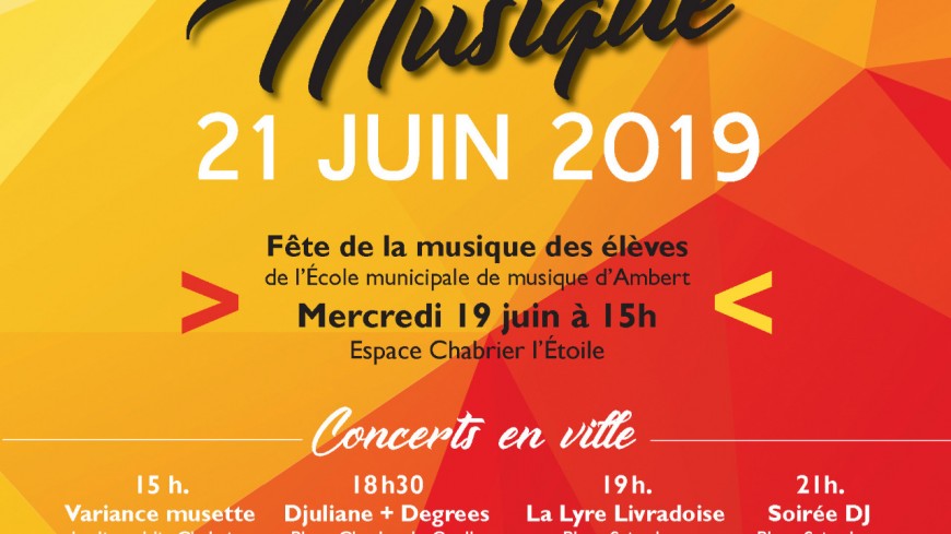 Ambert : fête de la musique Ambert : fête de la musique