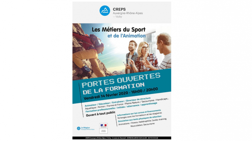 Portes Ouvertes aux CREPS - Vichy Portes Ouvertes aux CREPS - Vichy