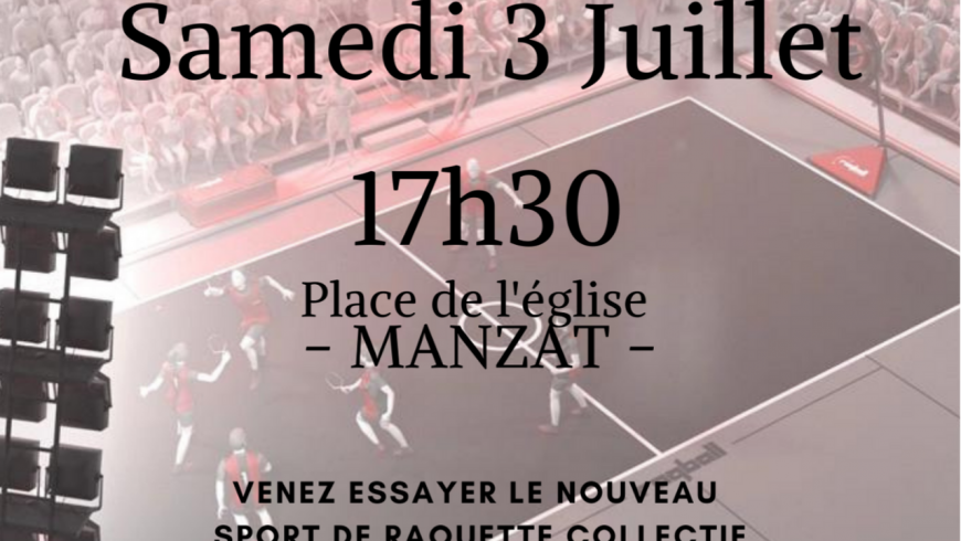 Le Raqball arrive dans les Combrailles Le Raqball arrive dans les Combrailles
