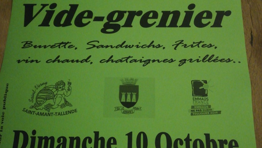 Brocante vide grenier Brocante vide grenier