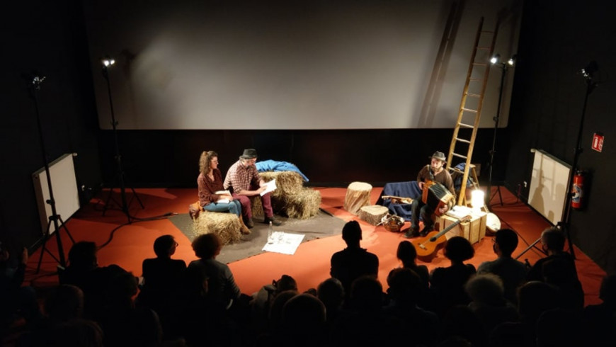 Lecture-spectacle "Veillée Gaspard des Montagnes" Lecture-spectacle "Veillée Gaspard des Montagnes"