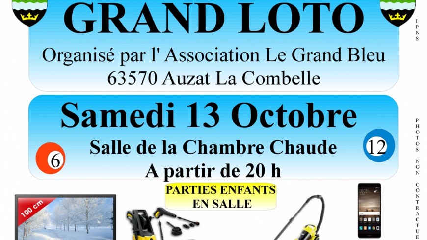 Auzat-la-Combelle : Grand Loto Auzat-la-Combelle : Grand Loto