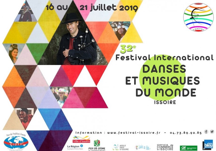 Issoire : 32e Festival International Danses et Musiques du Monde d’Issoire Issoire : 32e Festival International Danses et Musiques du Monde d’Issoire