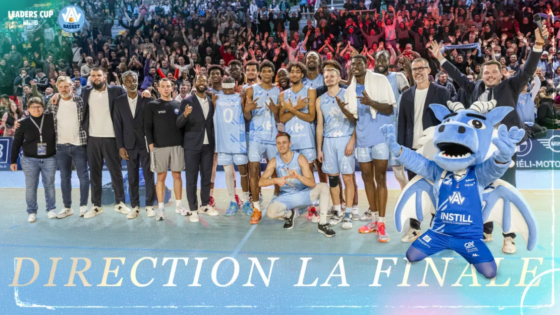 Basket : La JA Vichy en finale de la Leaders Cup !