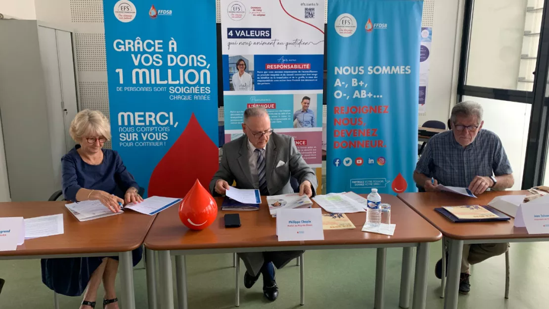 Don du sang : l’appel d’urgence des établissements de santé du Puy-de-Dôme