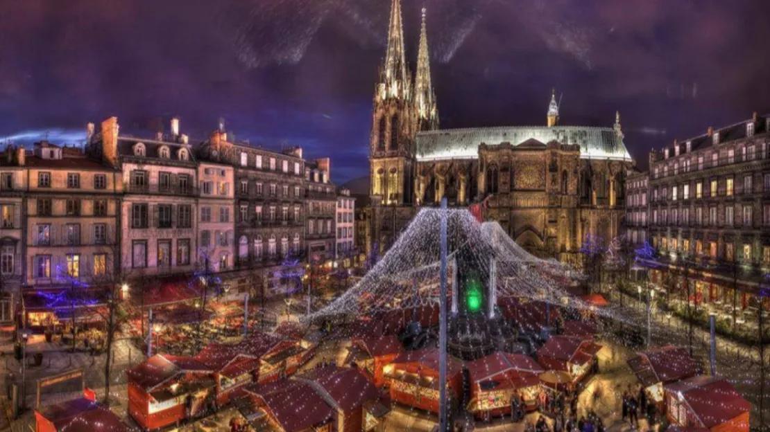 Événement : Le marché de Noël pose ses valises à Clermont-Ferrand à partir de ce week-end