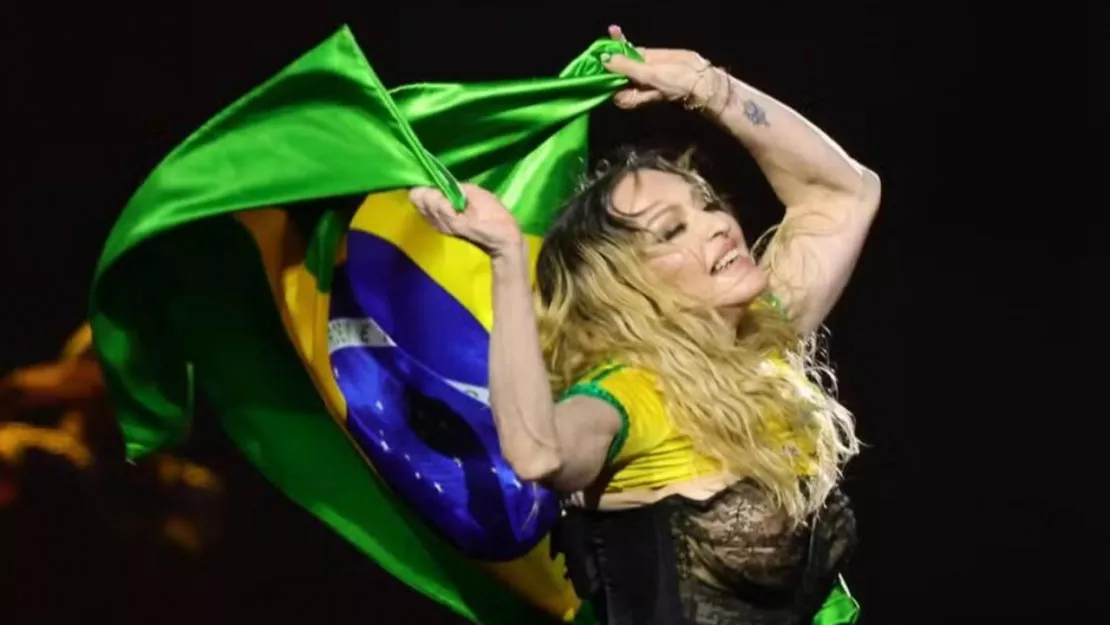 Madonna : son concert à Rio a attiré 1,6 million de spectateurs !
