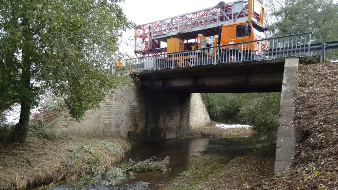 Marcillat-en-Combraille (03) : fermeture de la D1089 pour la reconstruction du pont du Richardet