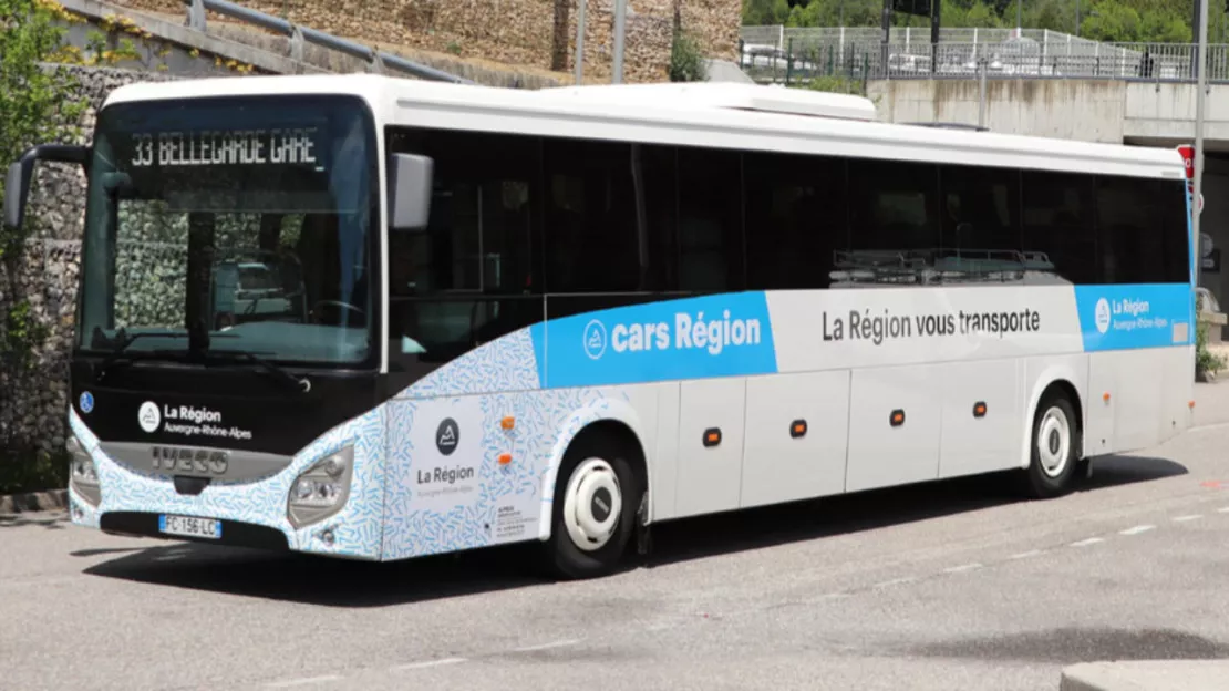 Mobilité : La Région Auvergne-Rhône-Alpes reprend les lignes TER routières