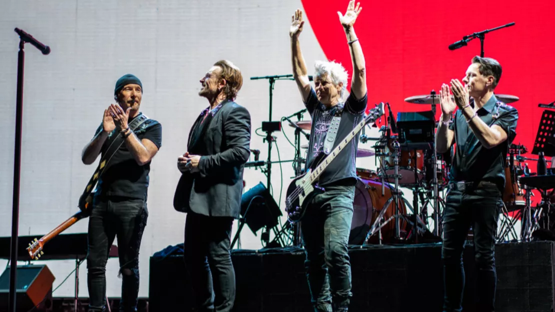 U2 fait rentrer son premier morceau dans le "club des milliardaires"