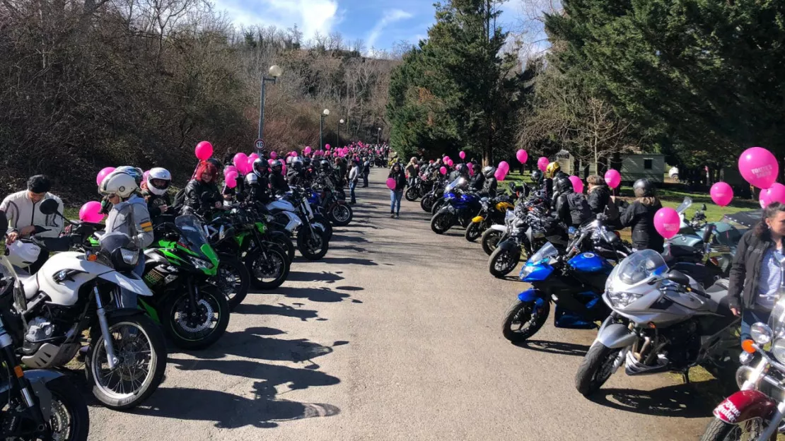 Un rassemblement caritatif de motardes ce dimanche à Pessat-Villeneuve (63)