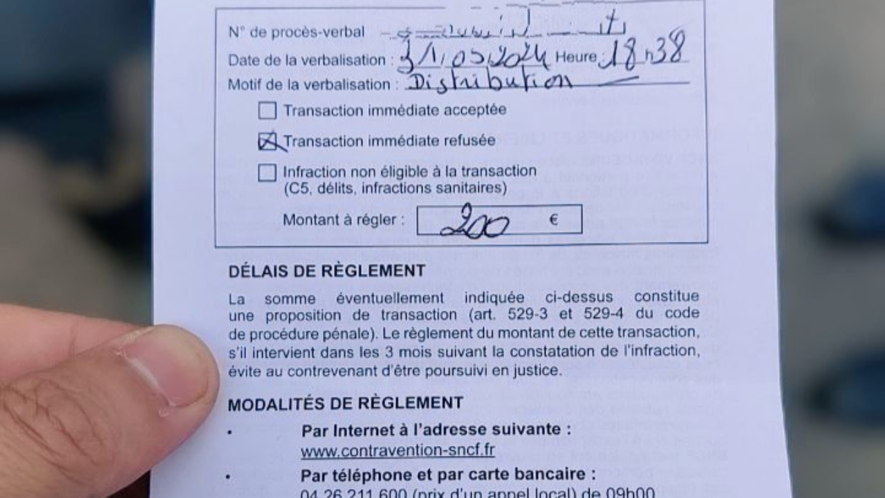Clermont-Ferrand : un candidat aux européennes verbalisé lors d'un tractage près de la gare SNCF Clermont-Ferrand : un candidat aux européennes verbalisé lors d'un tractage près de la gare SNCF