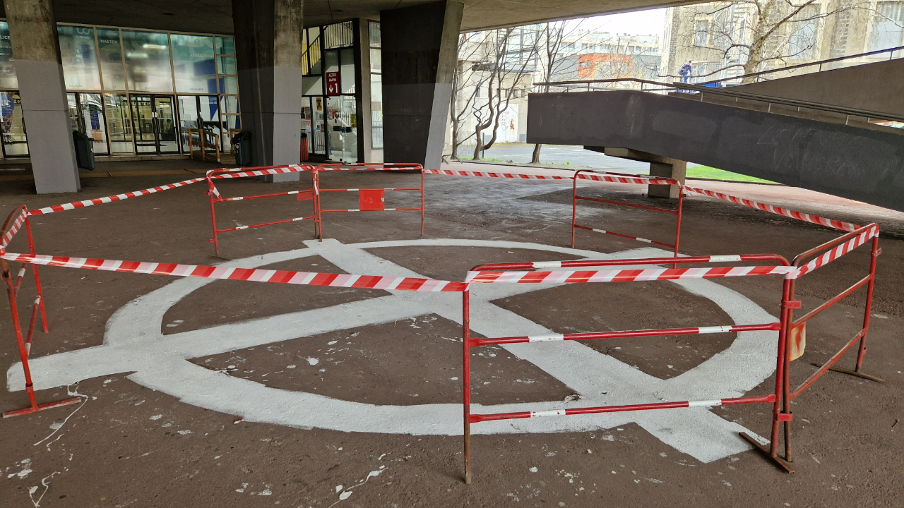 La facult&eacute; de lettres de Clermont-Ferrand encore ravag&eacute;e par des tags d'extr&ecirc;me droite