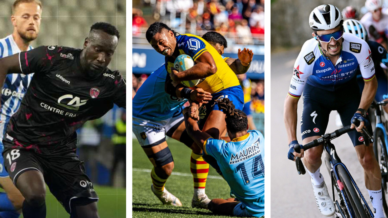 LA MINUTE SPORT RVA - Le CF63 en échec, l'ASM "a pris une branlée" et Julian Alaphilippe abandonne LA MINUTE SPORT RVA - Le CF63 en échec, l'ASM "a pris une branlée" et Julian Alaphilippe abandonne