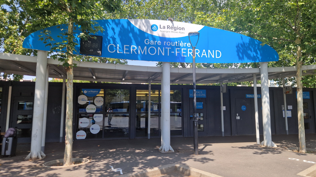 La R&eacute;gion investit 260.000 euros pour la gare routi&egrave;re de Clermont-Ferrand