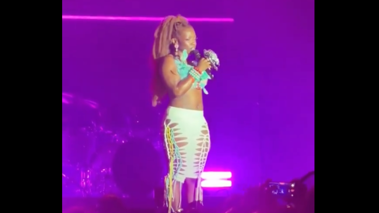 Le concert de Theodora &agrave; Clermont &eacute;court&eacute; apr&egrave;s une panne technique pour cause de canicule