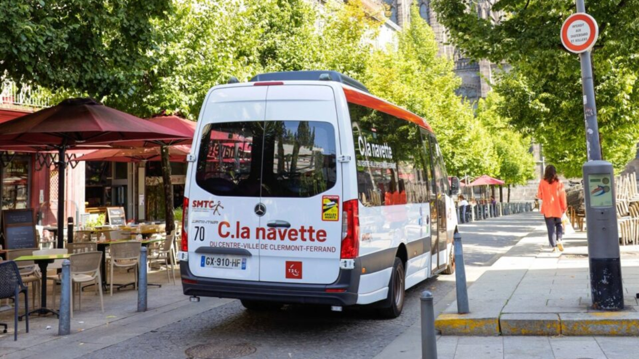 Le service C.la navette au centre-ville de Clermont-Ferrand, c'est terminé Le service C.la navette au centre-ville de Clermont-Ferrand, c'est terminé