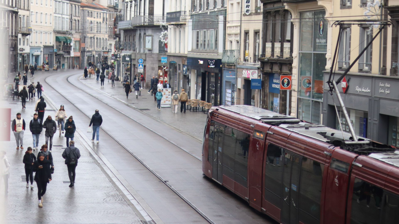 Le tramway de Clermont-Ferrand perturbé après 22 heures jusqu'à jeudi
