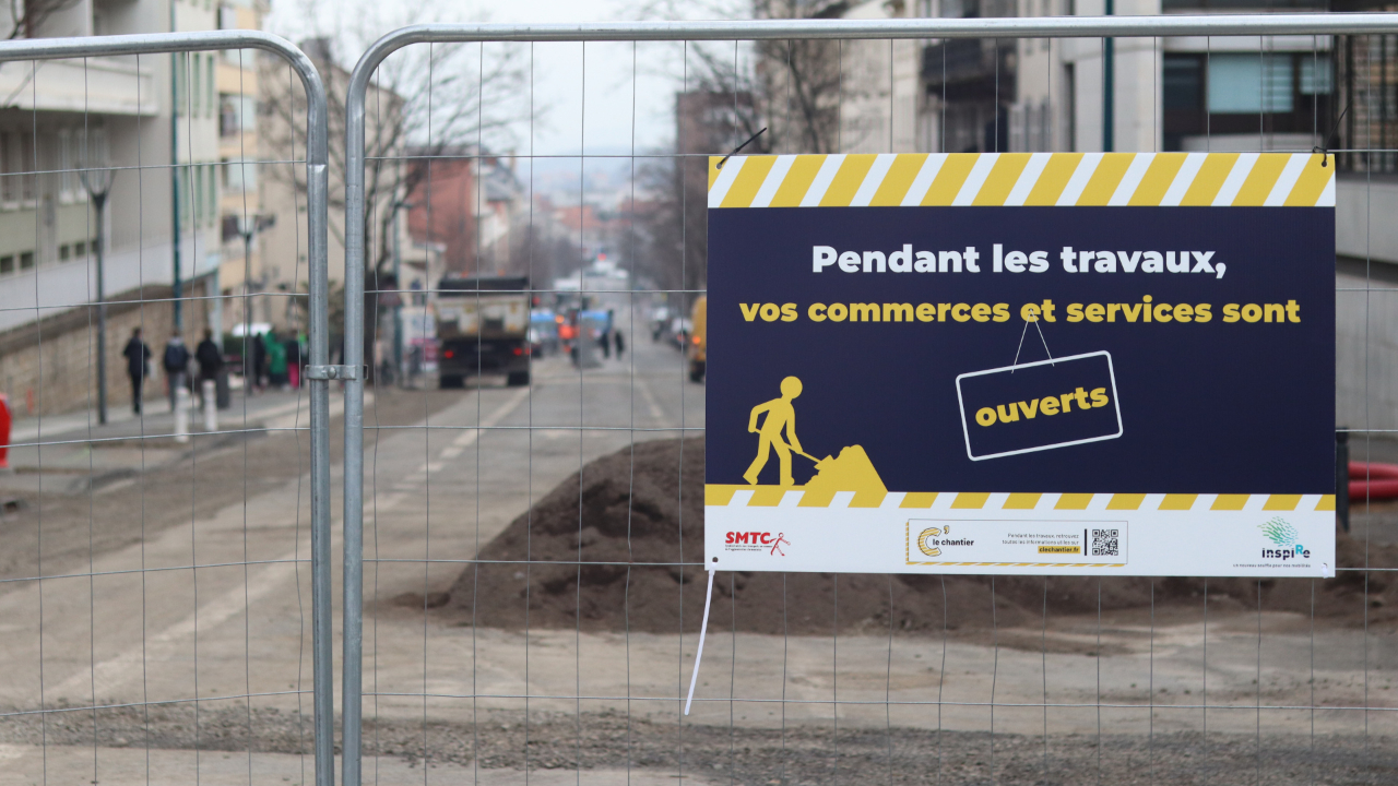 Les travaux de Clermont-Ferrand sont en pause jusqu'en 2025 Les travaux de Clermont-Ferrand sont en pause jusqu'en 2025
