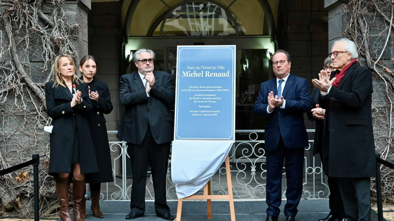 Michel Renaud honoré à Clermont-Ferrand, dix ans après l’attentat contre Charlie Hebdo Michel Renaud honoré à Clermont-Ferrand, dix ans après l’attentat contre Charlie Hebdo