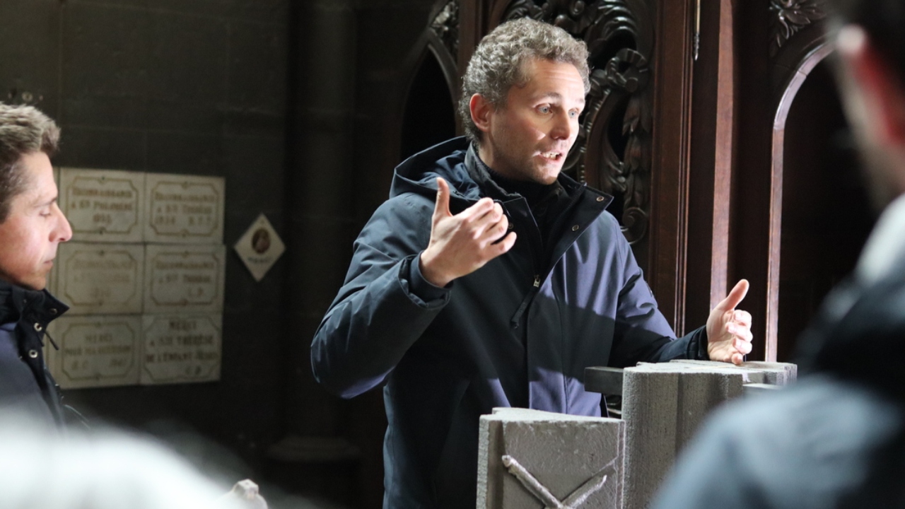 Une étape importante dans la restauration de la cathédrale de Clermont-Ferrand Une étape importante dans la restauration de la cathédrale de Clermont-Ferrand