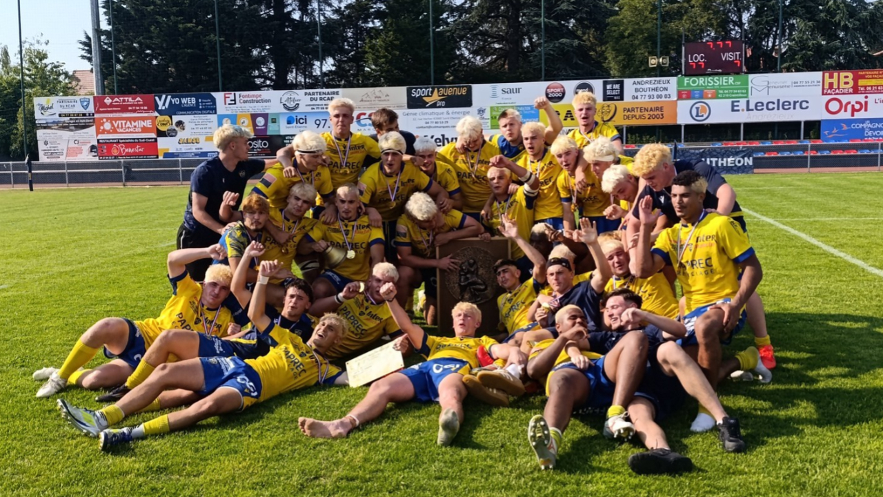 Rugby. Les Crabos de l'ASM Clermont sacrés champions de France