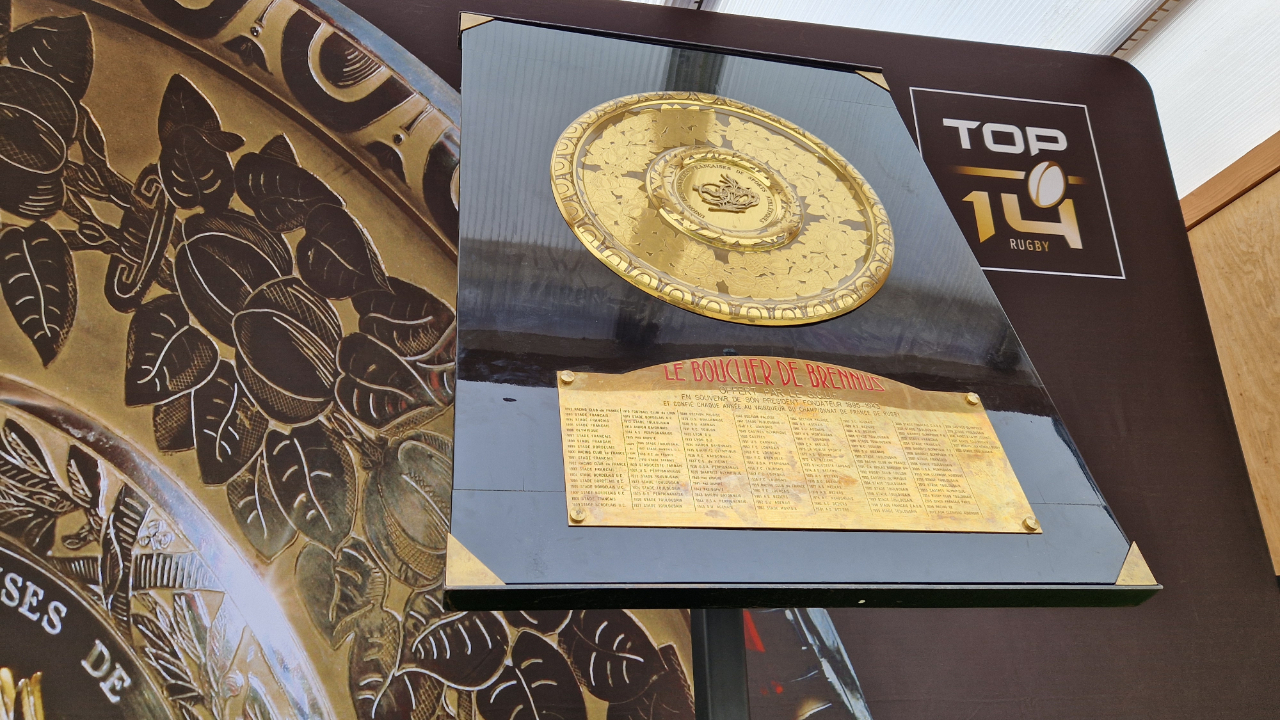 TOP 14 : le Bouclier de Brennus fait étape à Clermont-Ferrand ce week-end TOP 14 : le Bouclier de Brennus fait étape à Clermont-Ferrand ce week-end